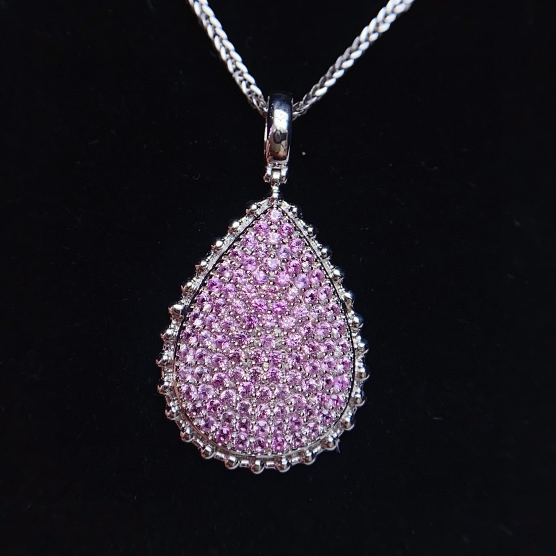 14k Gold 1.45 Ct Natural Sapphire Pendant( Without Chain ) - 2