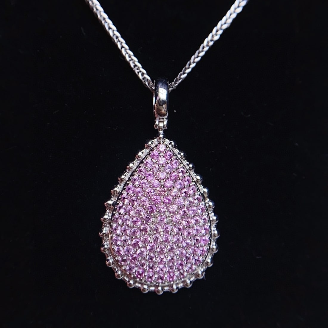 14k Gold 1.45 Ct Natural Sapphire Pendant( Without Chain ) - 3