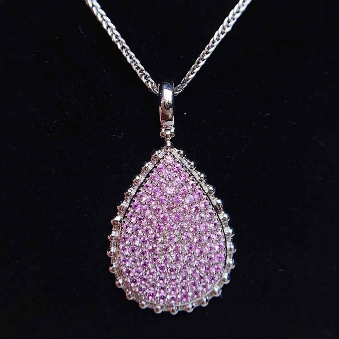 14k Gold 1.45 Ct Natural Sapphire Pendant( Without Chain ) - 4