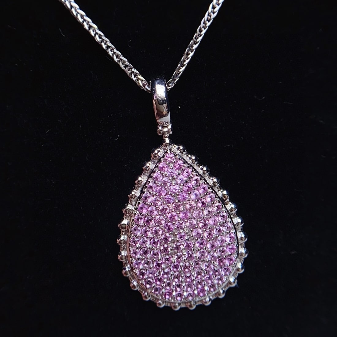 14k Gold 1.45 Ct Natural Sapphire Pendant( Without Chain ) - 5