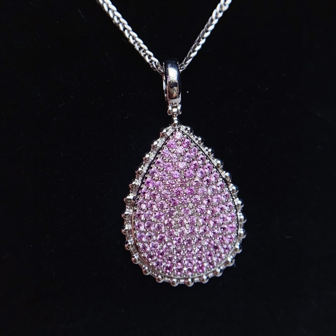 14k Gold 1.45 Ct Natural Sapphire Pendant( Without Chain ) - 6