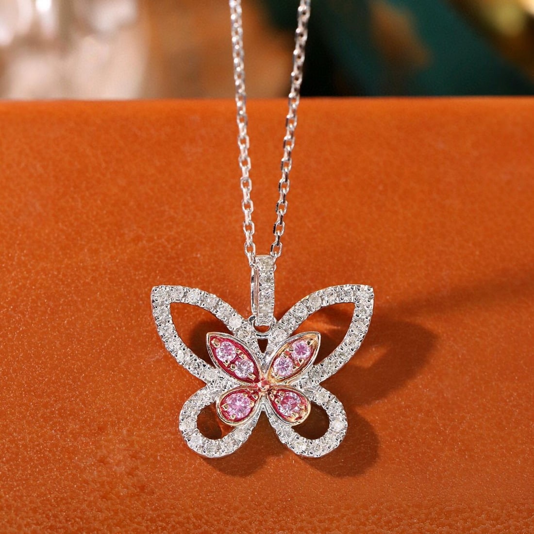 14k Gold 0.3 Ct Natural Color Diamond Necklace: Ref:231133093 // gold content:14k gold // main gemstone:diamond // shape:round // carat weight:0. 3ct // clarity grade:vs-si // color:color // treatment:natural // cut grade:g // Condition: NewLow