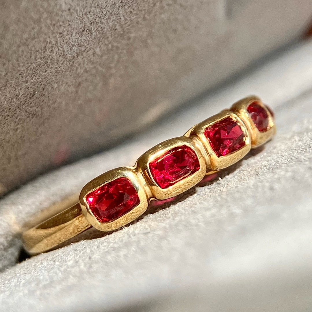 14k Gold 1.09 Ct Natural Spinel Ring - 2