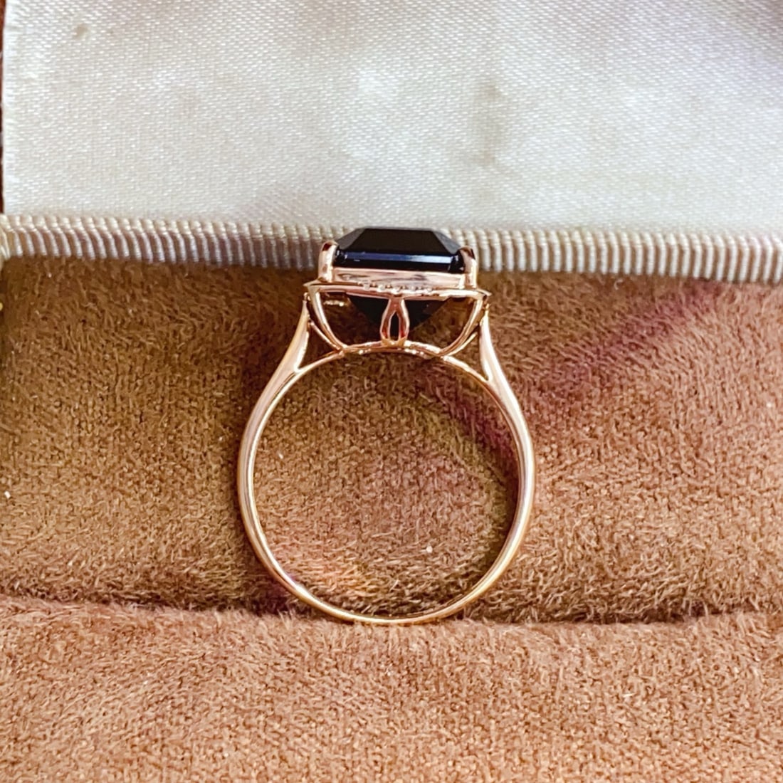 14k Gold 6.45 Ct Natural Tourmaline & Diamond Ring - 5