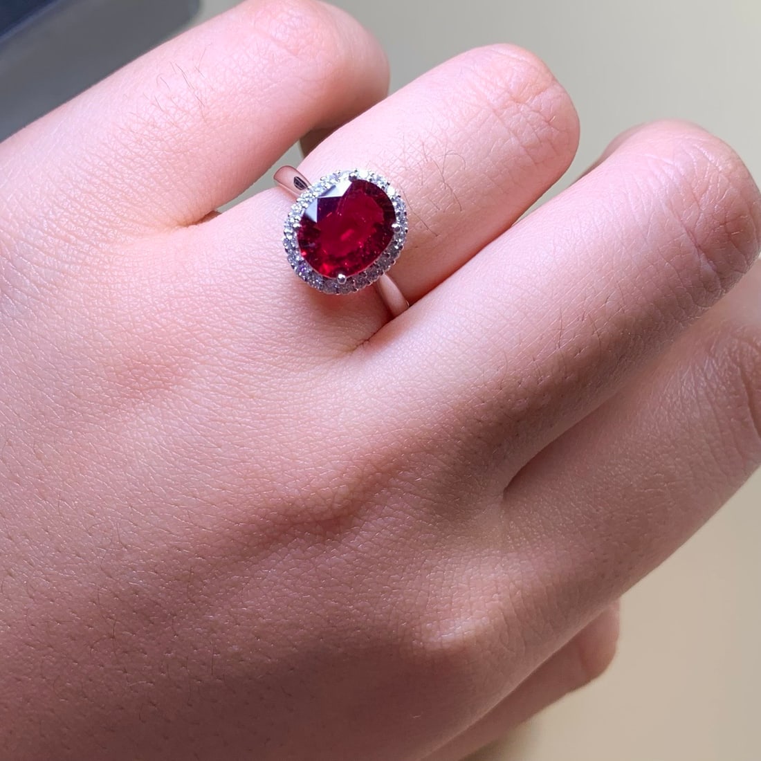 14k Gold 2.86 Ct Natural Tourmaline & Diamond Ring - 8