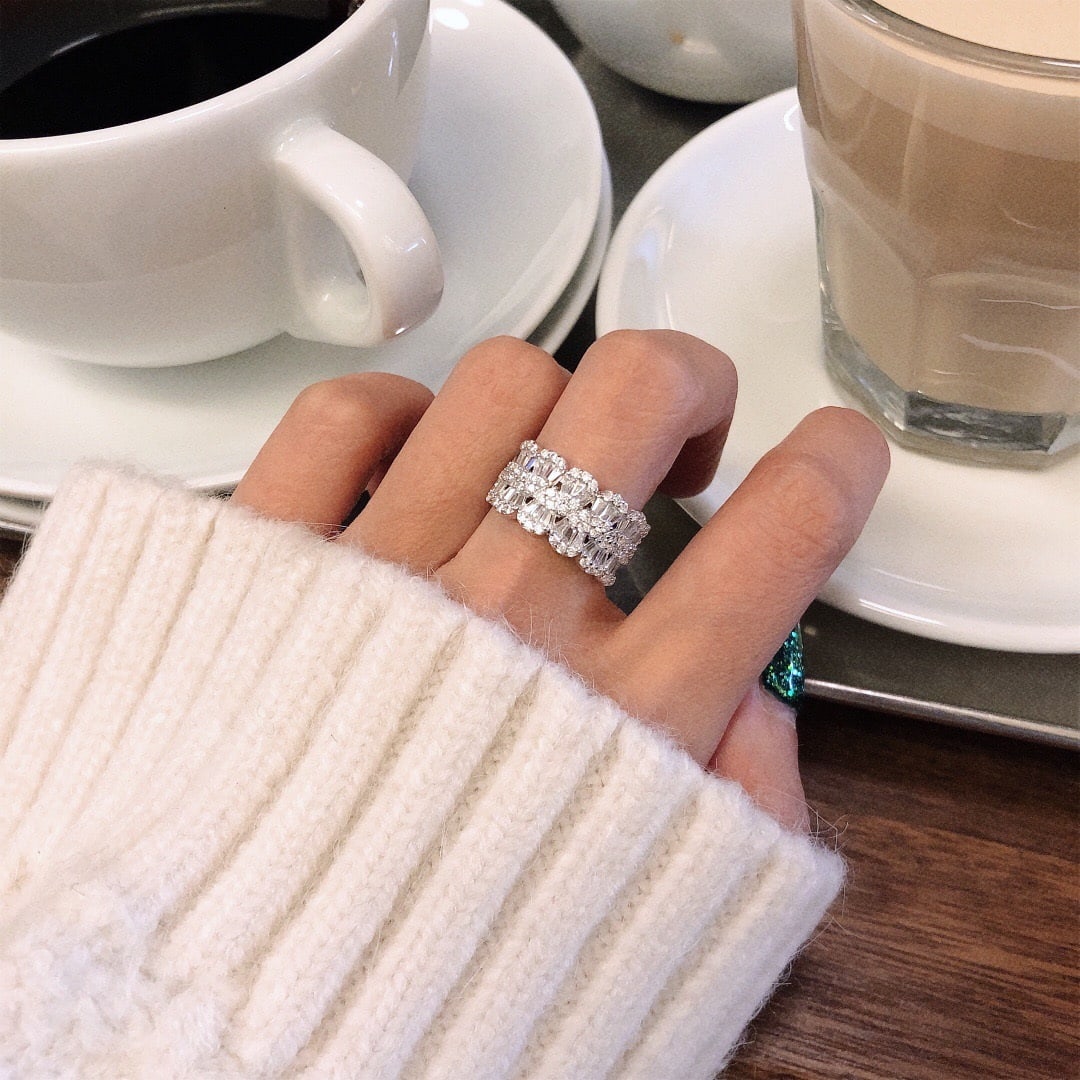 14k Gold 1.05 Ct Natural H Diamond Ring - 6