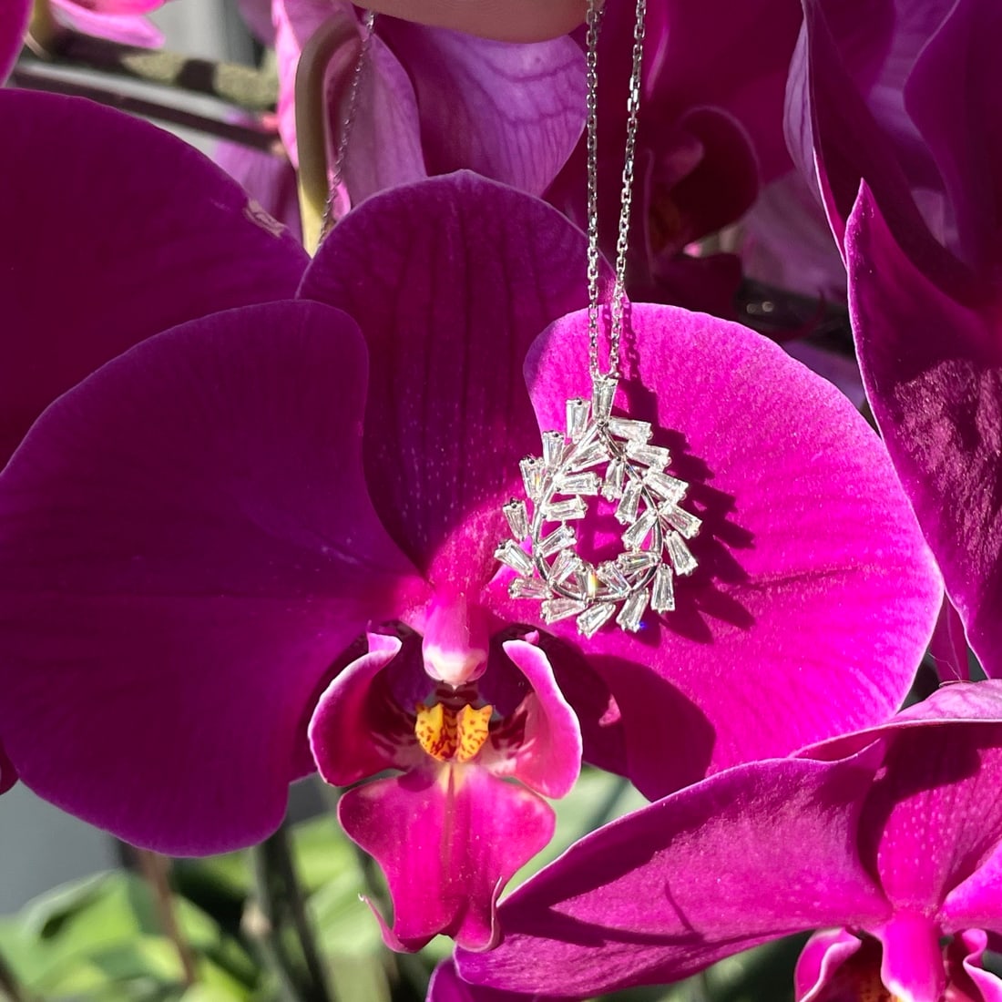 14k Gold 1.41 Ct Natural H Diamond Pendant( Without Chain ) - 3