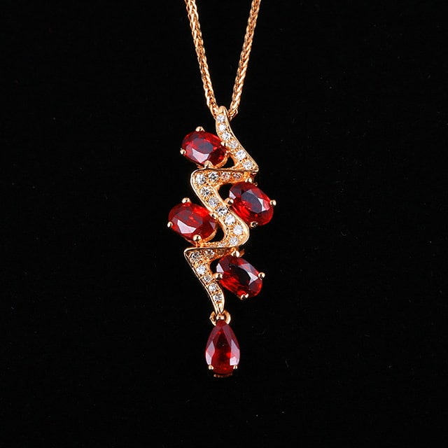 14k Gold 1.51 Ctw Vivid Red Natural Ruby & Diamond Pendant( Without Chain ): Ref:231129074 // gold content:14k gold // main gemstone:ruby // shape:multiple // carat weight:1. 4ct // color:vivid red // treatment:natural // // adjacent gemstone 2 : diamond // number of