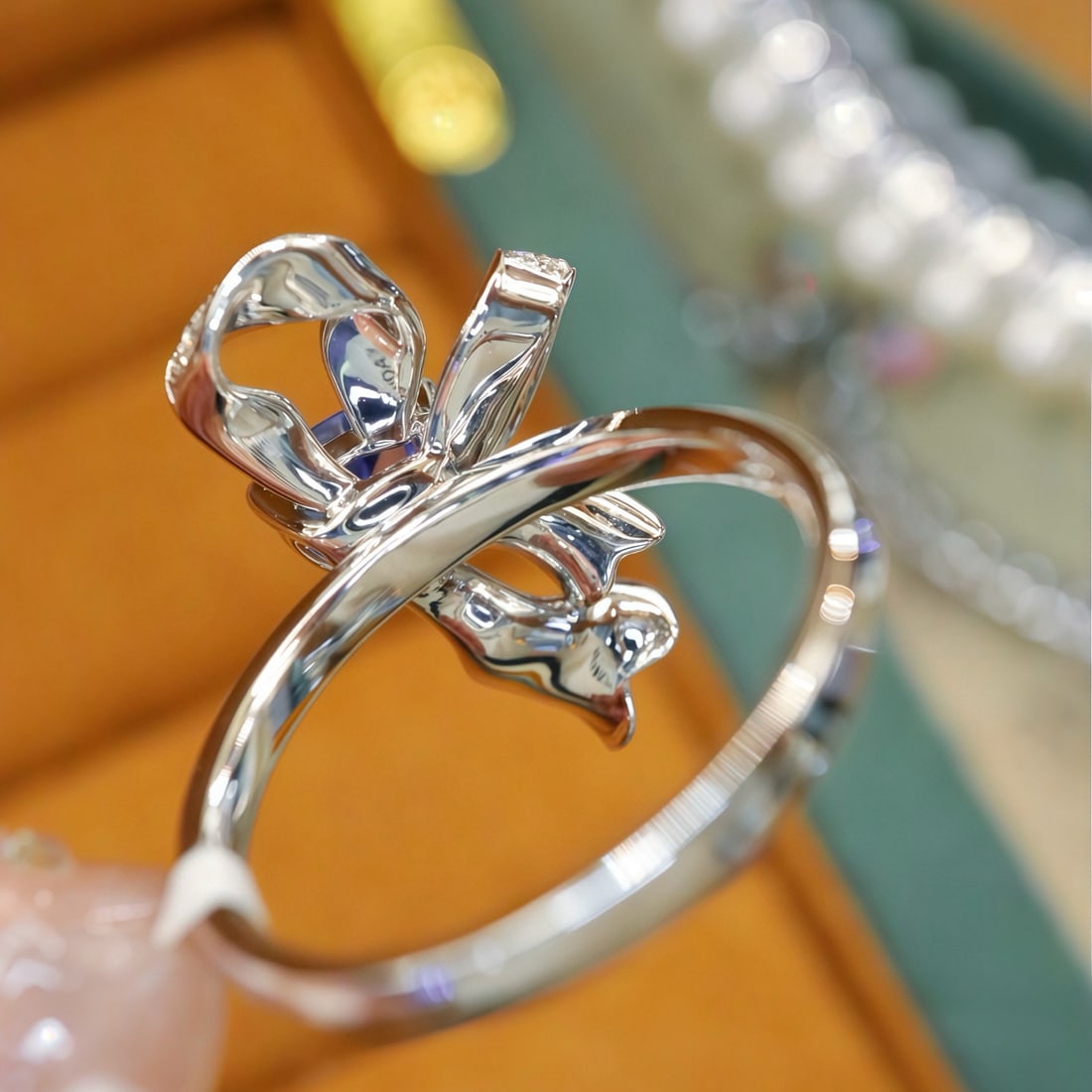 14k Gold 1.49 Ctw Natural Sapphire & Diamond Ring - 4