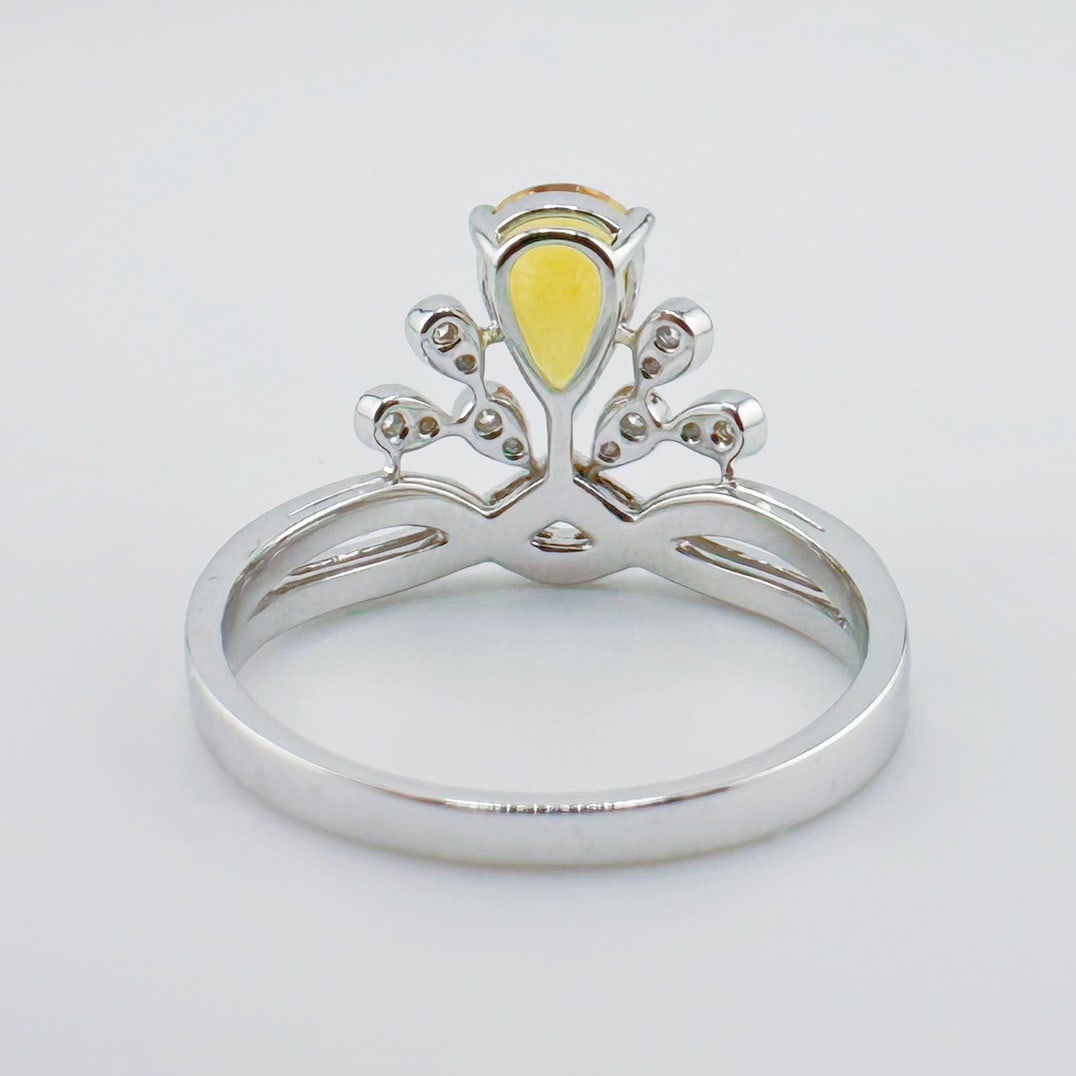 14k Gold 1.14 Ctw Natural Sapphire & Diamond Ring - 3