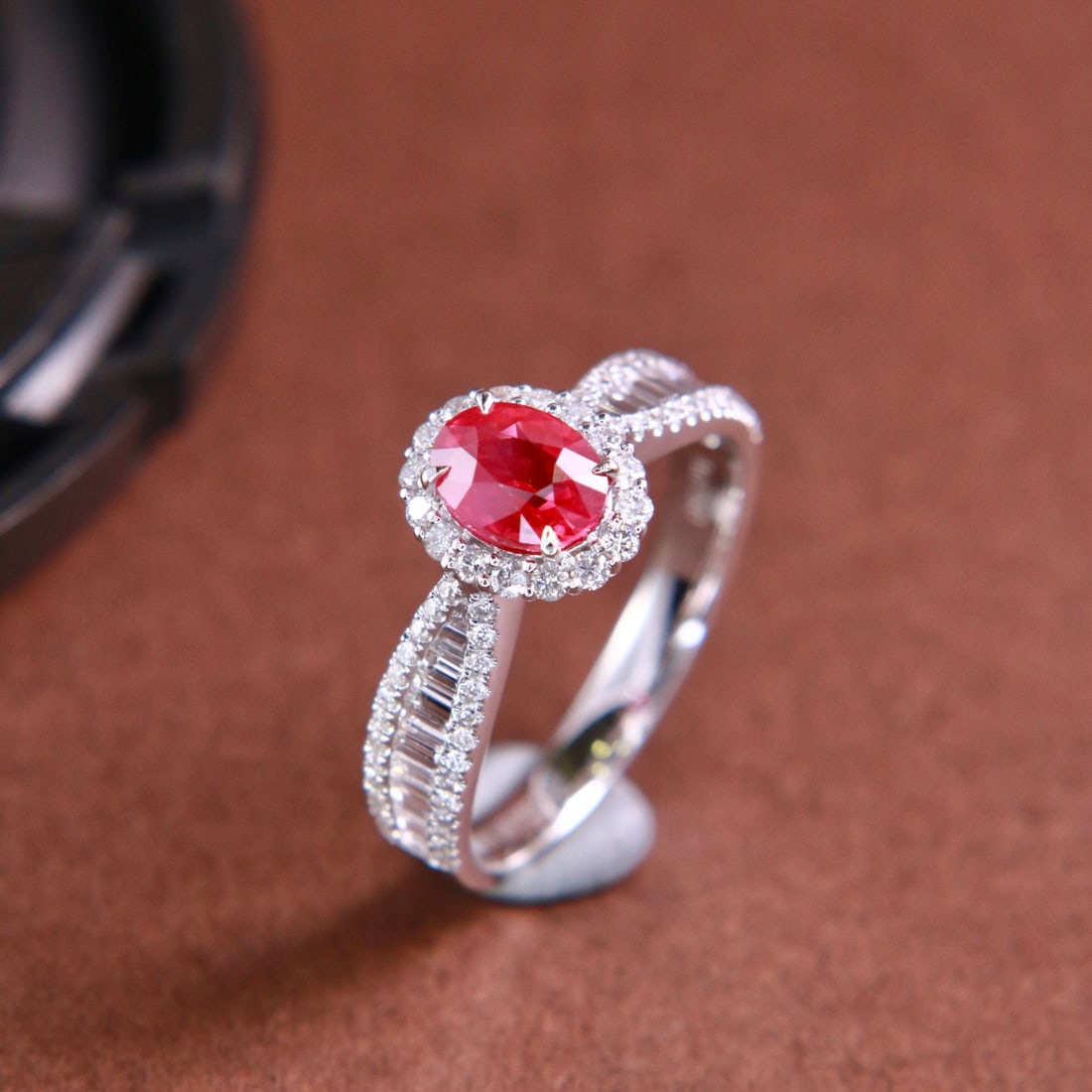 14k Gold 1.72 Ctw Natural Ruby & Diamond Ring - 2