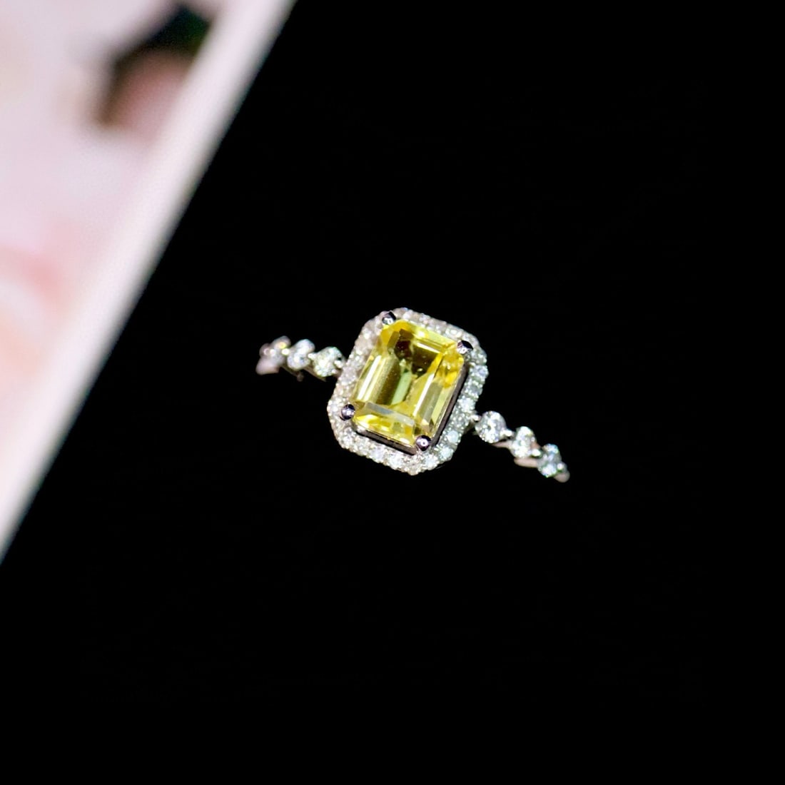 14k Gold 1.16 Ctw Natural Sapphire & Diamond Ring - 2