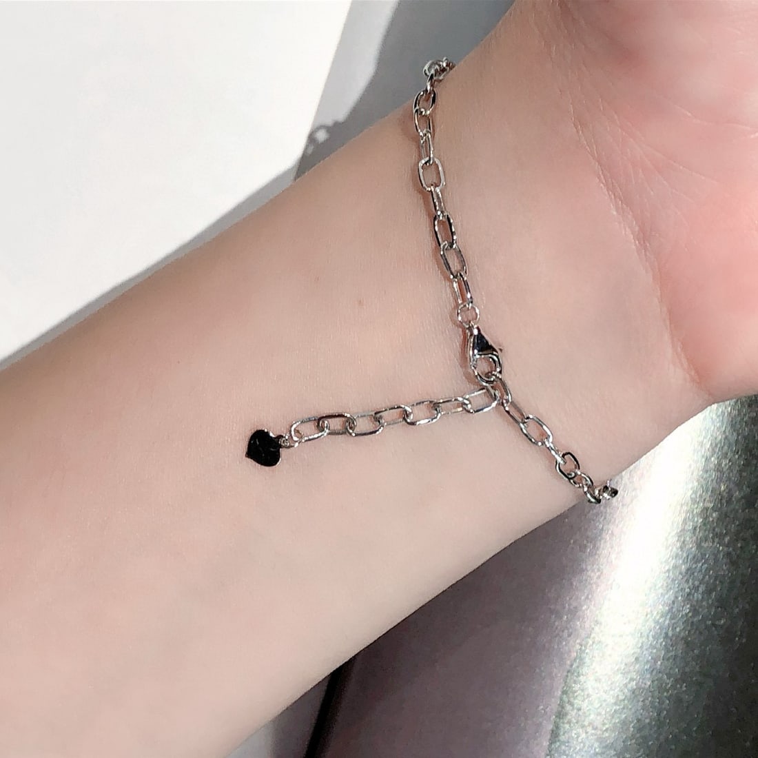 14k Gold 0.45 Ct Natural H Diamond Bracelet - 5