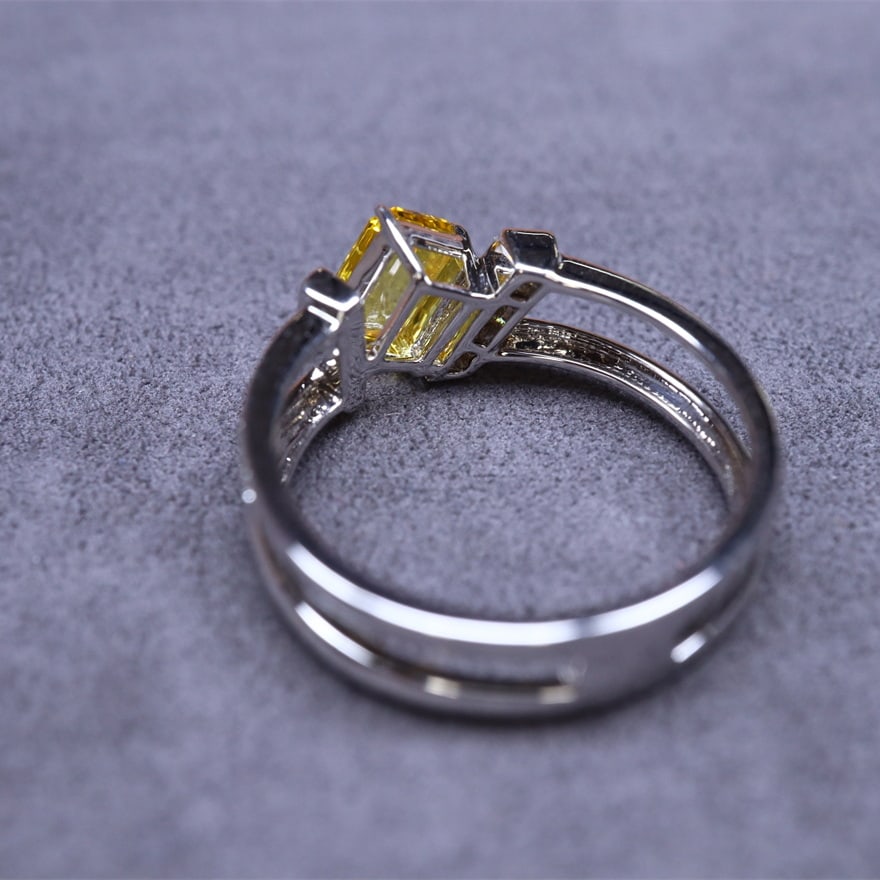 14k Gold 1.22 Ctw Natural Sapphire & Diamond Ring - 6