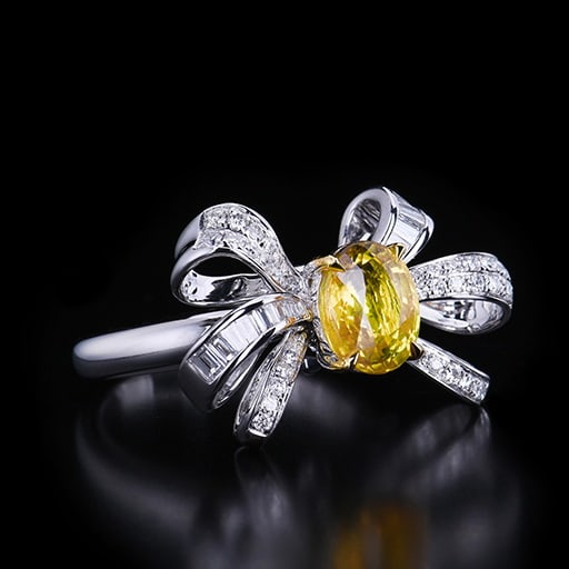 14k Gold 3.02 Ctw Natural Sapphire & Diamond Ring/pendant( Without Chain ) - 5