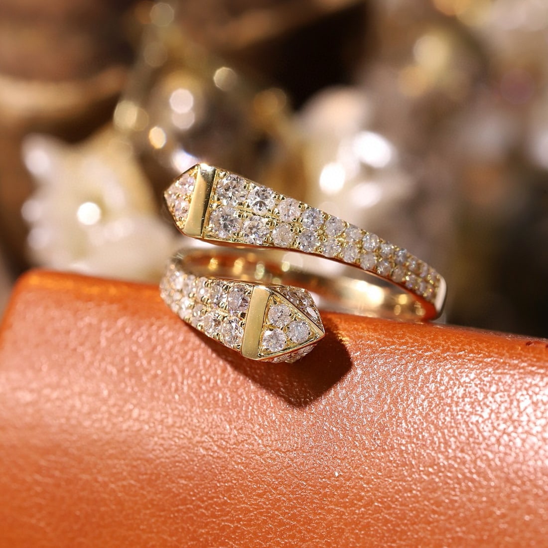 14k Gold 1 Ct Natural H Diamond Ring - 2