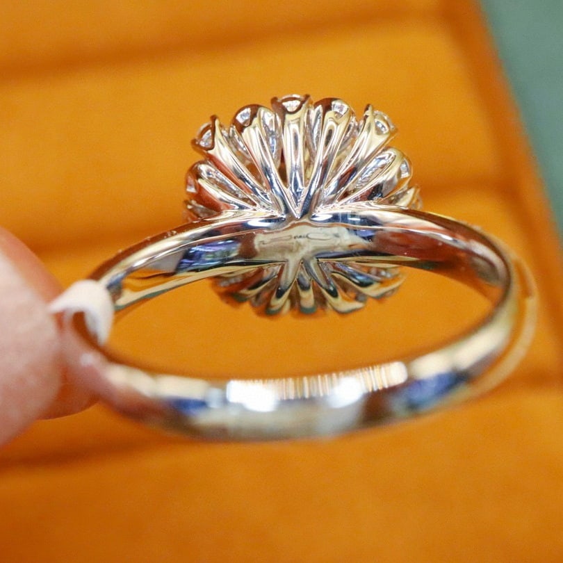 14k Gold 1.82 Ctw Natural Ruby & Diamond Ring - 4