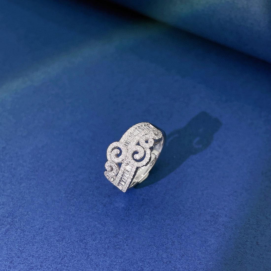 14k Gold 0.51 Ctw Natural H Diamond Ring - 3