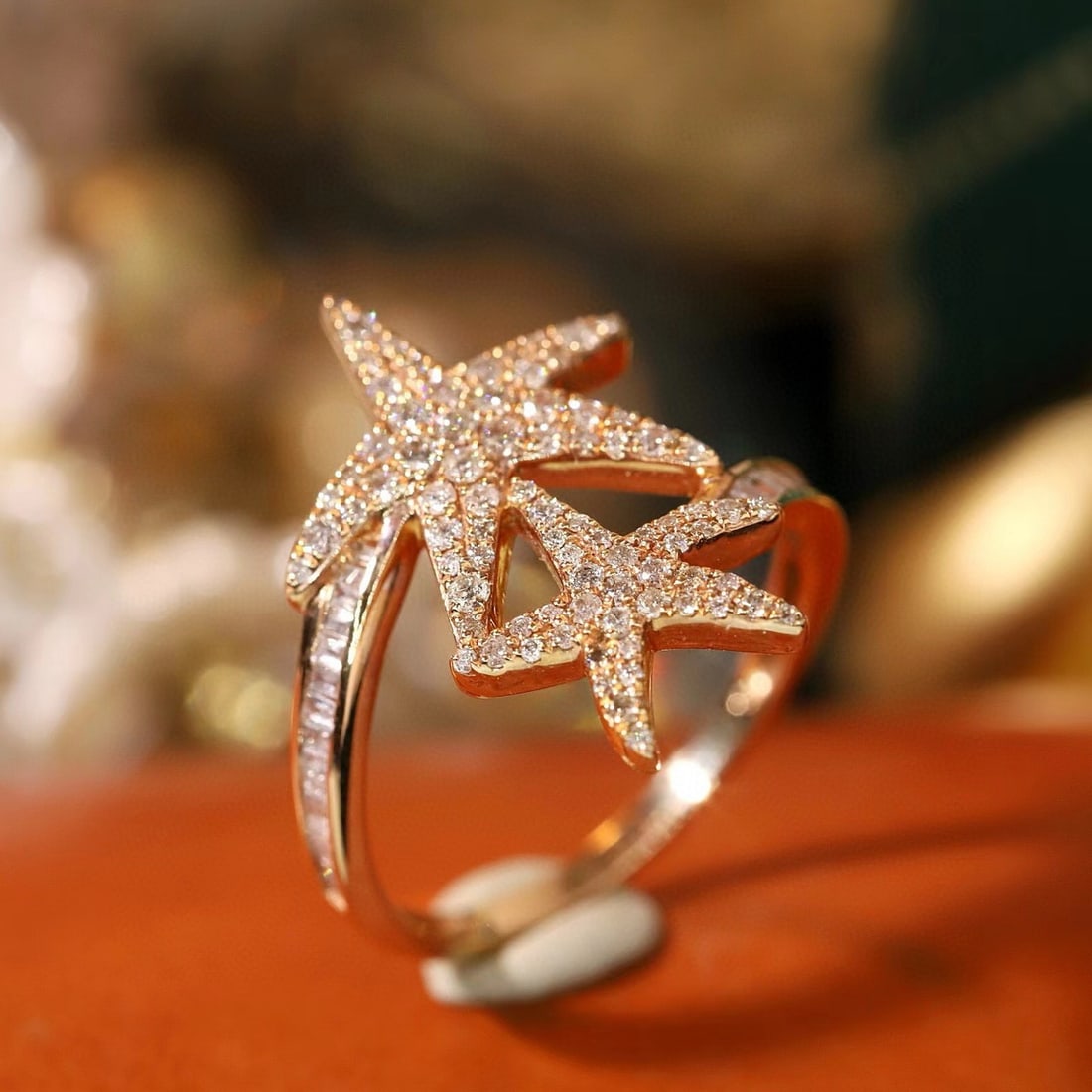 14k Gold 0.55 Ct Natural H Diamond Ring - 2