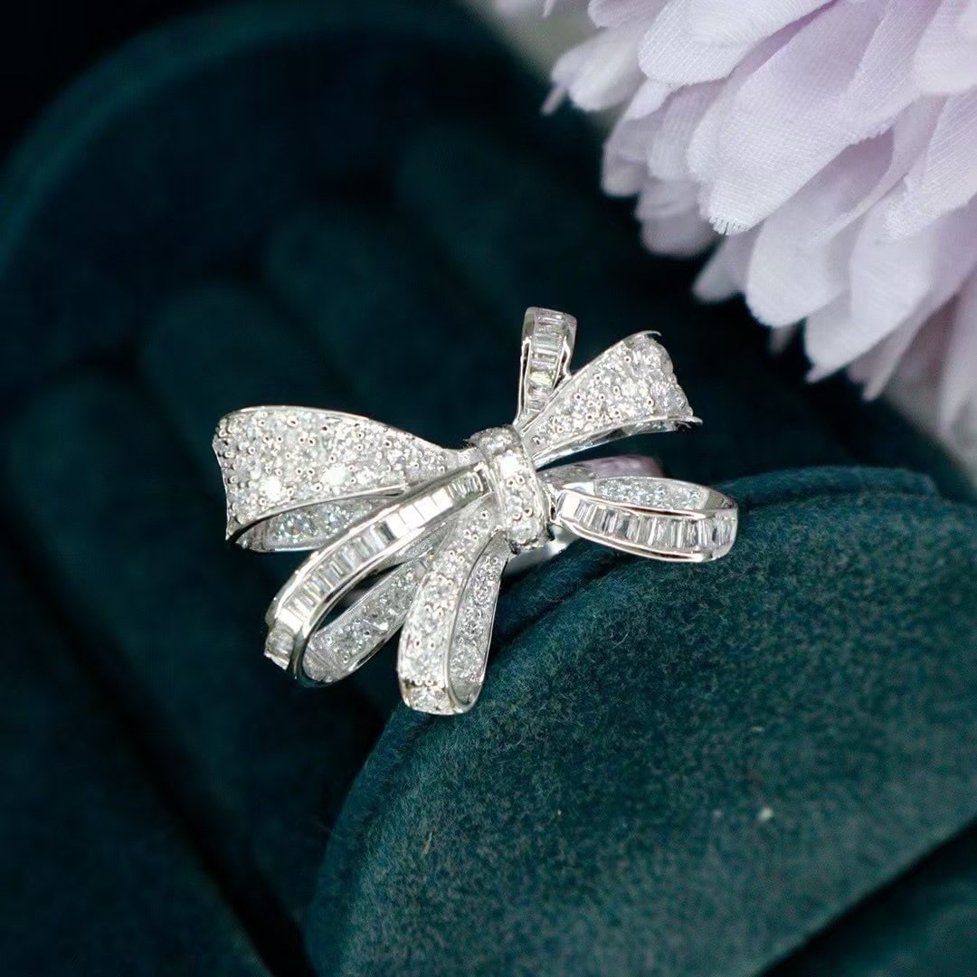 14k Gold 1 Ct Natural H Diamond Ring - 2