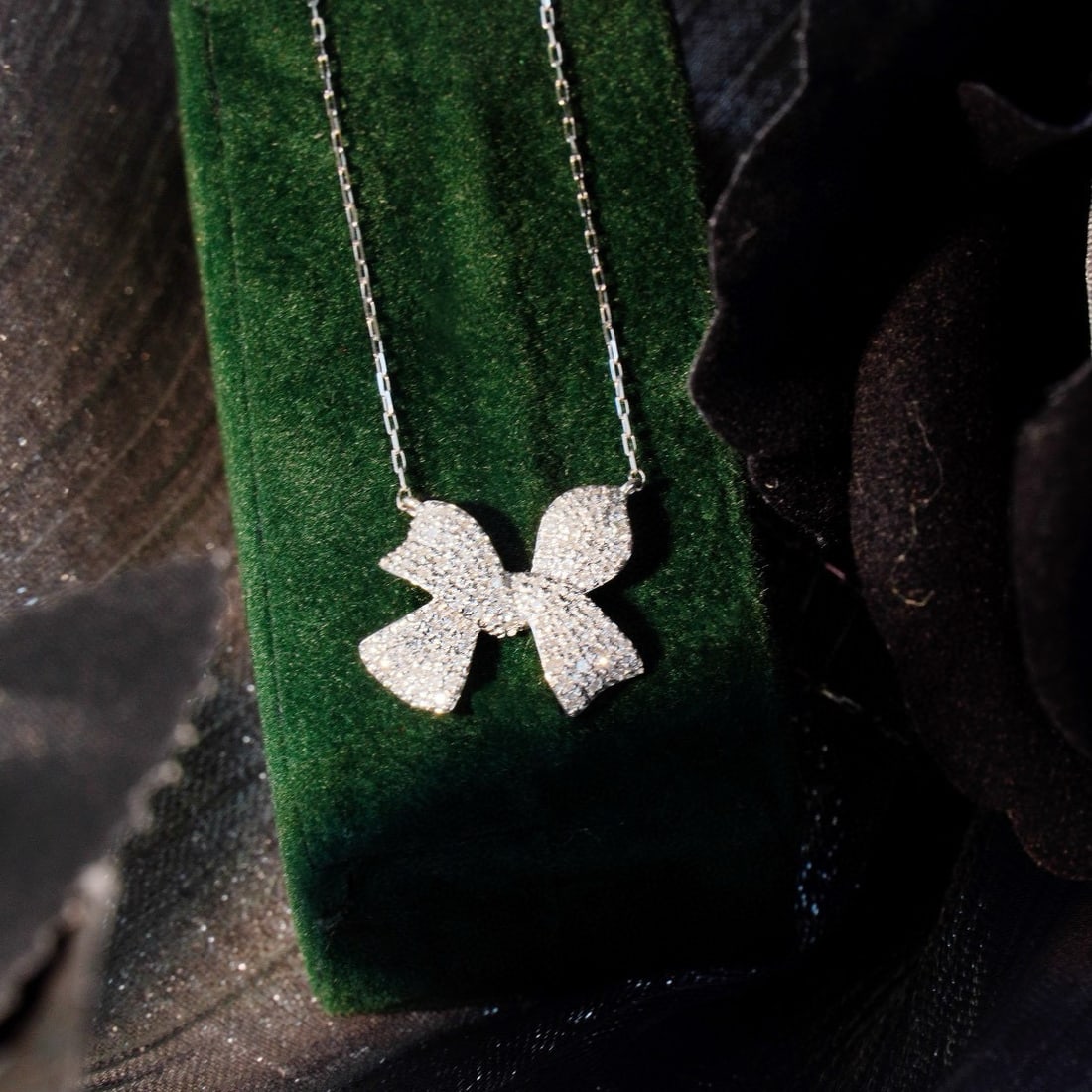 14k Gold 0.83 Ctw Natural H Diamond Jewelry Set - 2