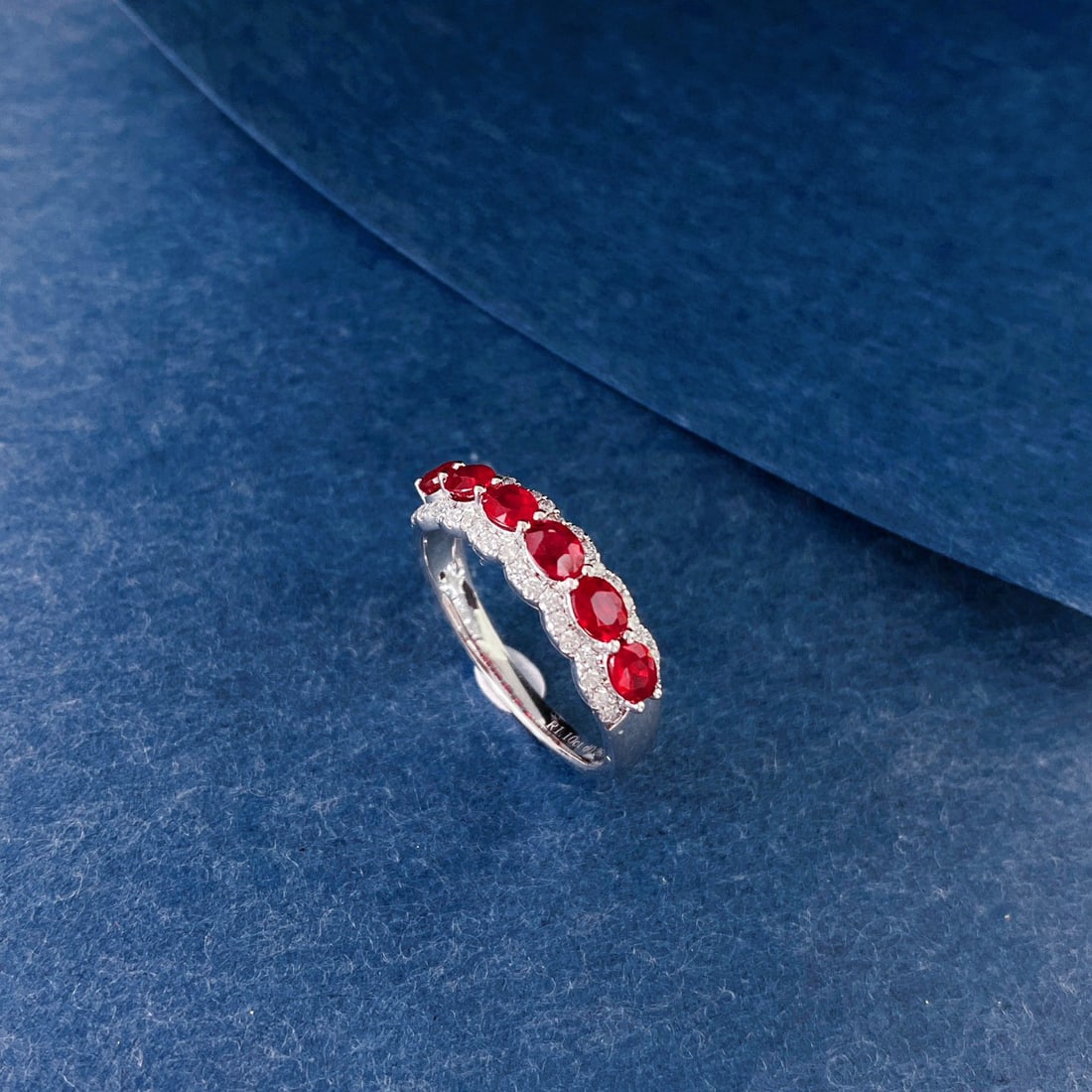 14k Gold 1.26 Ctw Natural Ruby & Diamond Ring - 6