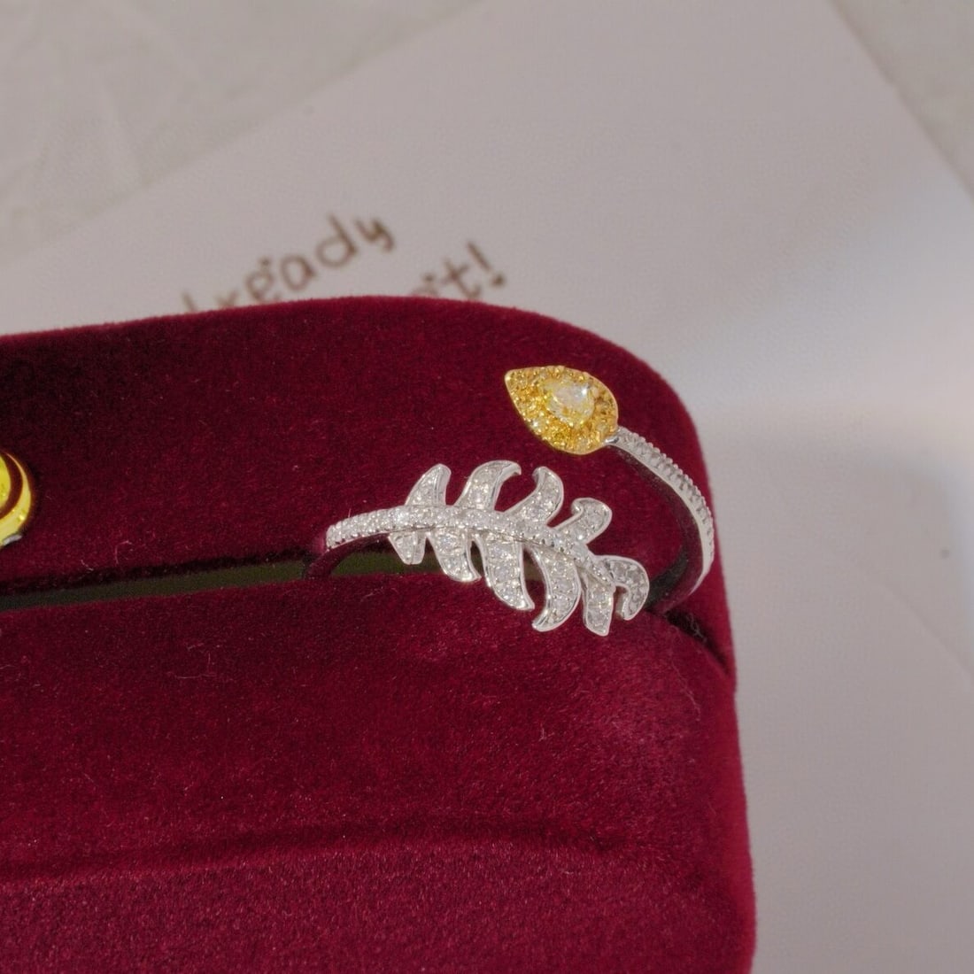 14k Gold 0.26 Ct Natural Color Diamond Ring: Ref:230938139 // gold content:14k gold // ring size:7. 25us // // main gemstone:diamond // shape:multiply // carat weight:0. 26ct // clarity grade:vs-si // color:color // treatment:natural //