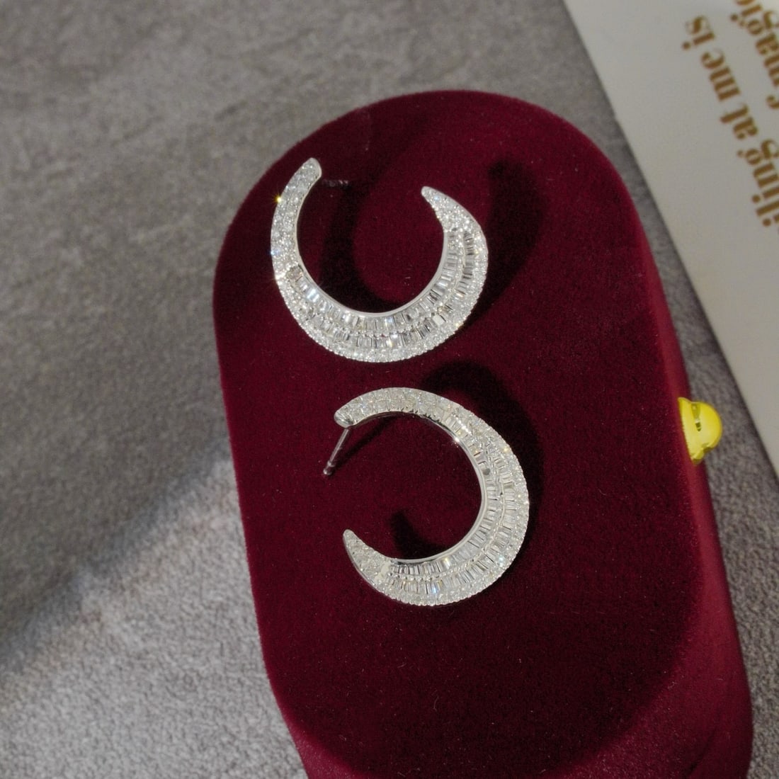 14k Gold 1.02 Ct Natural H Diamond Earrings - 6