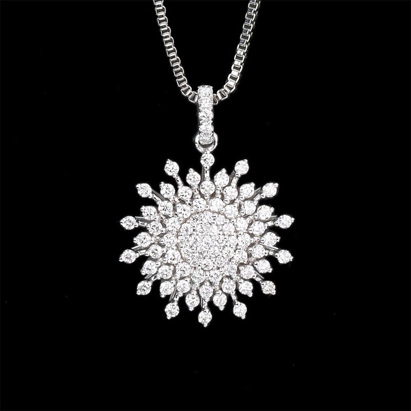 14k Gold 0.6 Ct Natural H Diamond Pendant( Without Chain ): Ref:230977216 // gold content:14k gold // main gemstone:diamond // shape:round // carat weight:0. 6ct // clarity grade:vs-si // color:h // treatment:natural // cut grade:g // Condition: NewLow