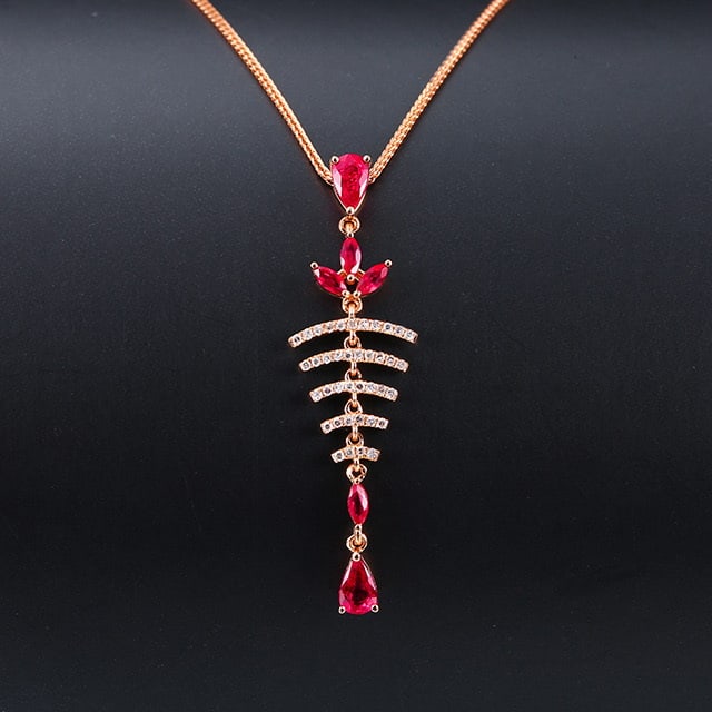 14k Gold 0.97 Ctw Natural Ruby & Diamond Pendant( Without Chain ): Ref:230978090 // gold content:14k gold // main gemstone:ruby // shape:multiply // carat weight:0. 86ct // color:red // treatment:natural // // adjacent gemstone 2 : diamond // number of stones:39