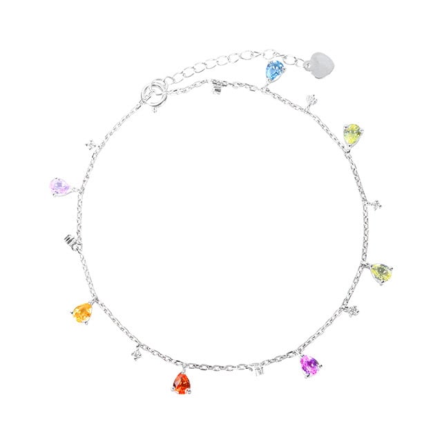 14k Gold 1.48 Ctw Natural Sapphire & Diamond Bracelet - 5