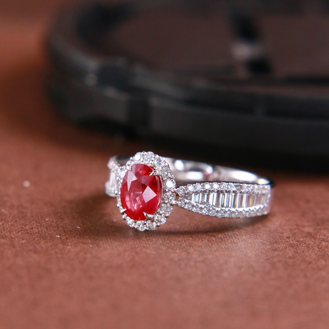 14k Gold 1.72 Ctw Natural Ruby & Diamond Ring - 4