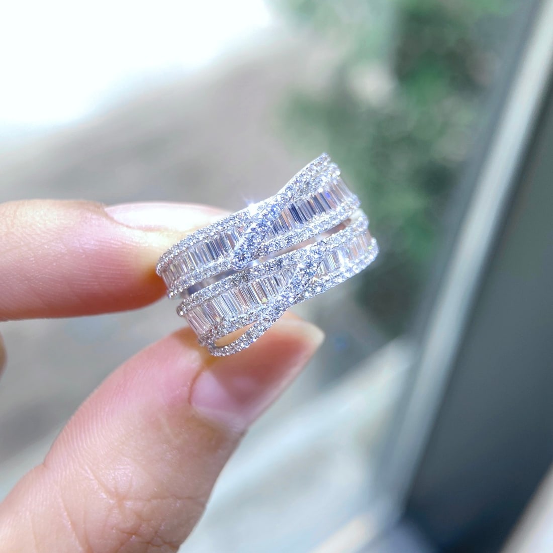 14k Gold 2.00 Ct Natural H Diamond Ring - 2