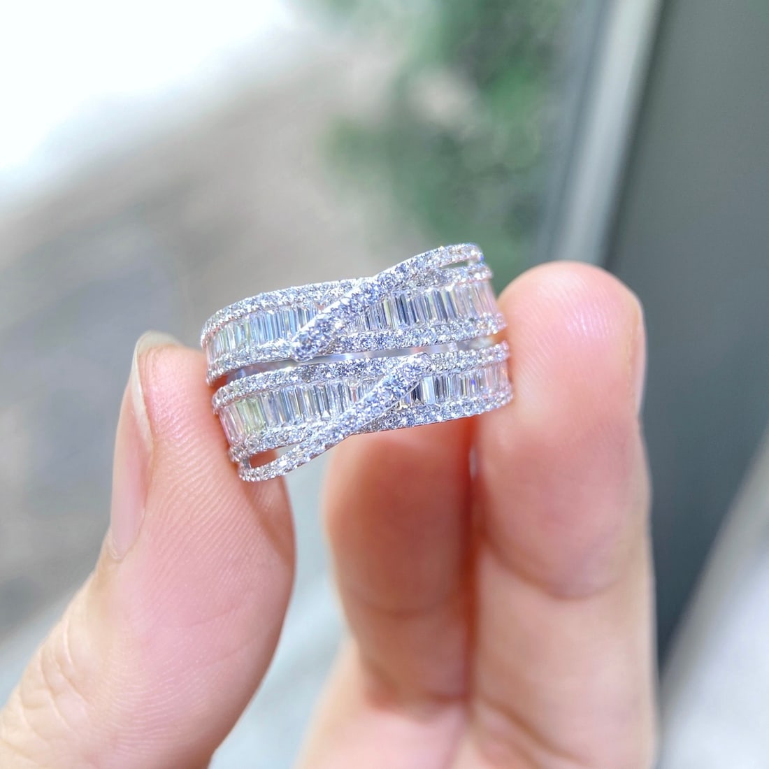 14k Gold 2.00 Ct Natural H Diamond Ring - 3