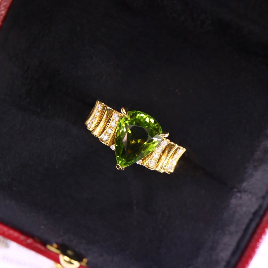 14k Gold 3.22 Ctw Natural Tourmaline & Diamond Ring - 3