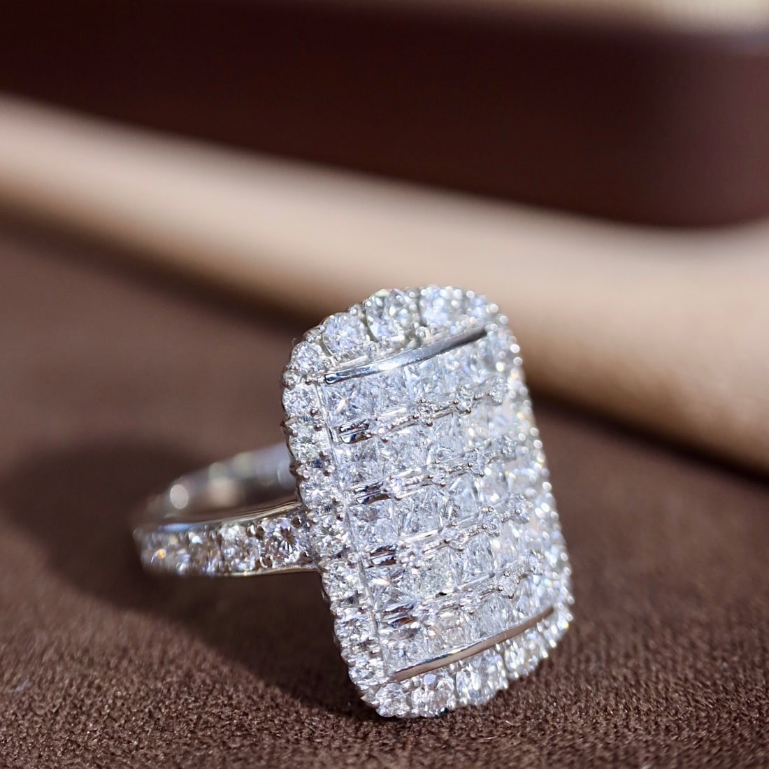 14k Gold 2 Ct Natural H Diamond Ring - 6