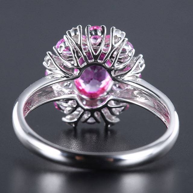 14k Gold 1.27 Ctw Natural Sapphire & Sapphire Ring - 4