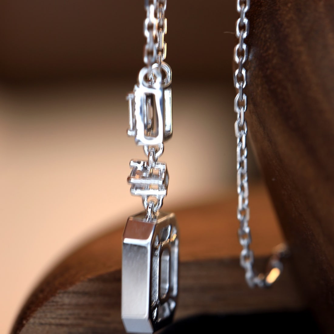 14k Gold 0.59 Ctw Natural H Diamond Necklace - 7