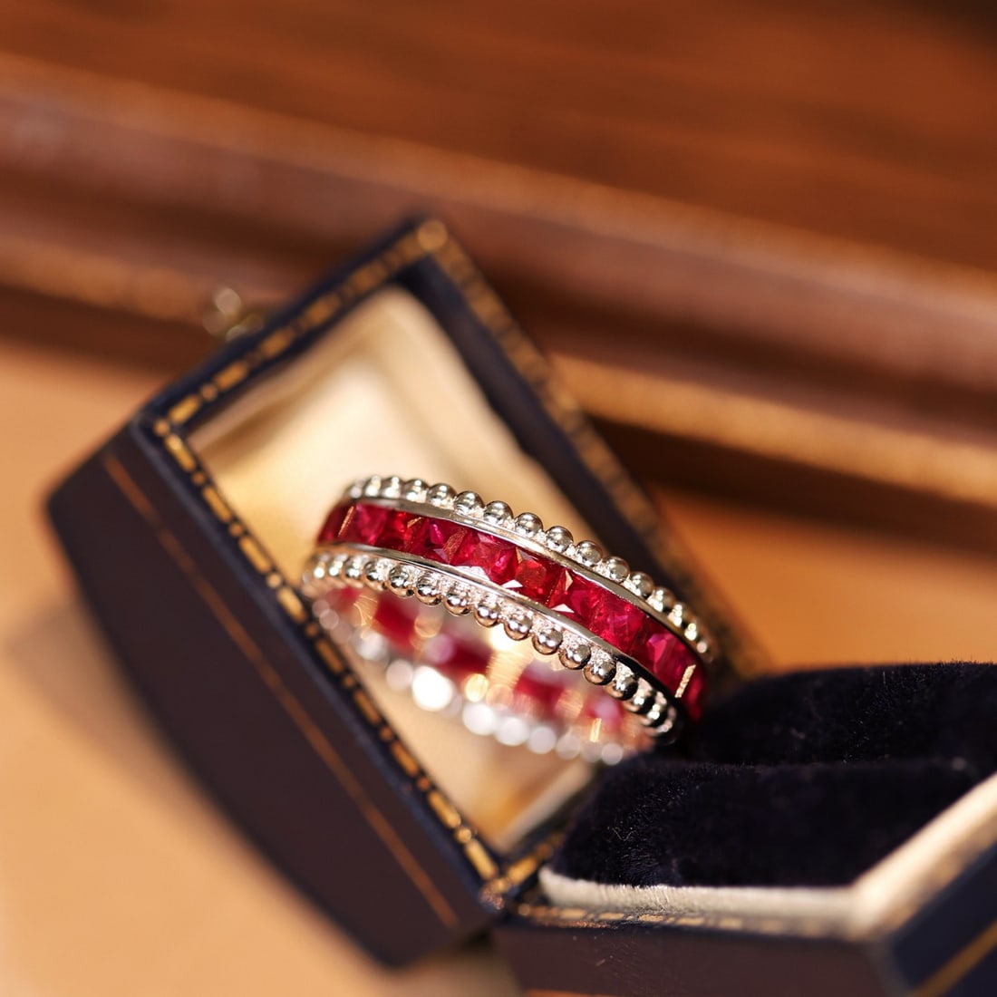 14k Gold 2.68 Ct Natural Ruby Ring - 2