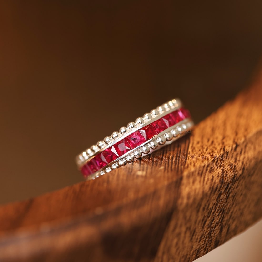 14k Gold 2.68 Ct Natural Ruby Ring - 4