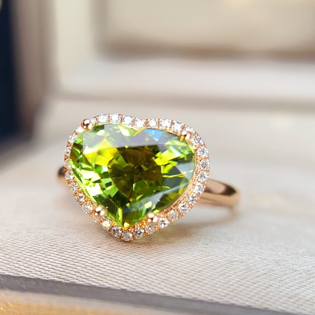 14k Gold 3.74 Ctw Natural Tourmaline & Diamond Ring - 3