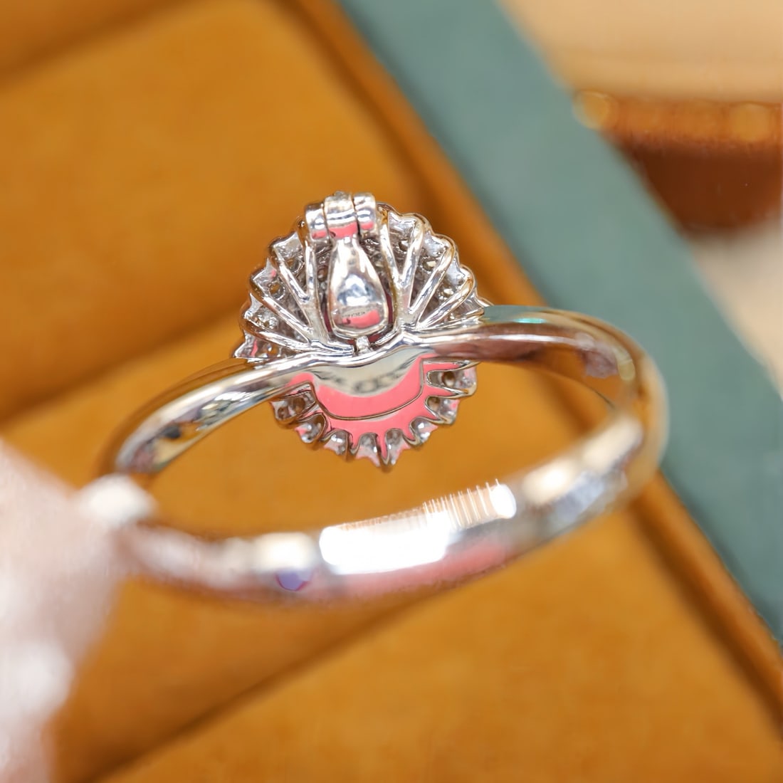 14k Gold 1.02 Ctw Vivid Red Natural Ruby & Diamond Ring/pendant( Without Chain ) - 6