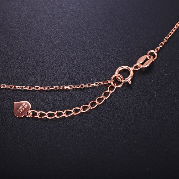 14k Gold 0.68 Ctw Natural Emerald & Diamond Necklace - 8