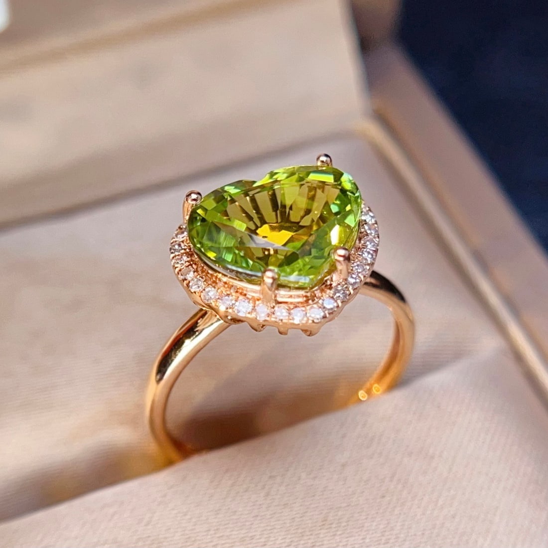 14k Gold 3.74 Ctw Natural Tourmaline & Diamond Ring - 4