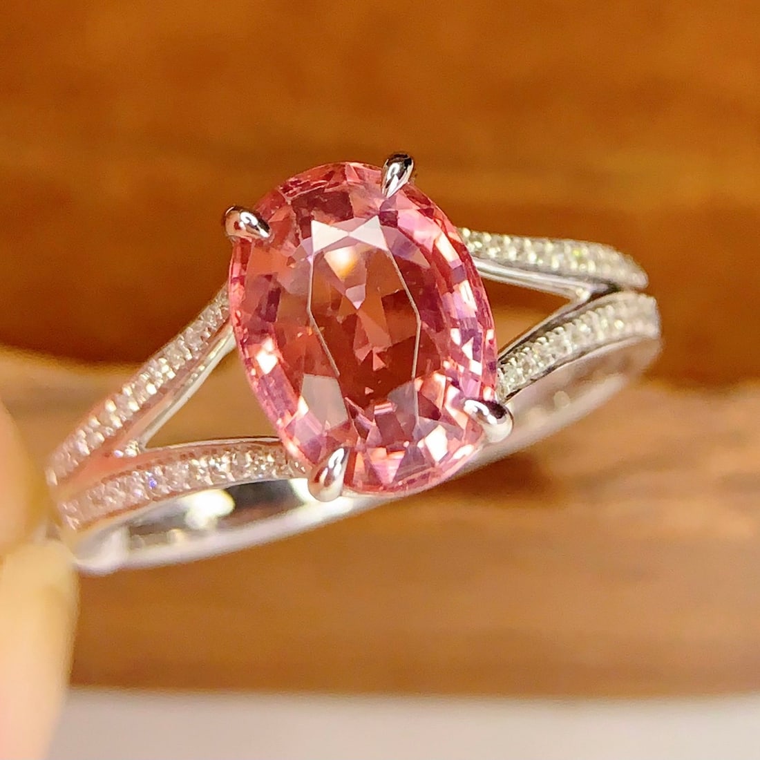 14k Gold 2.9 Ct Natural Tourmaline & Diamond Ring - 4