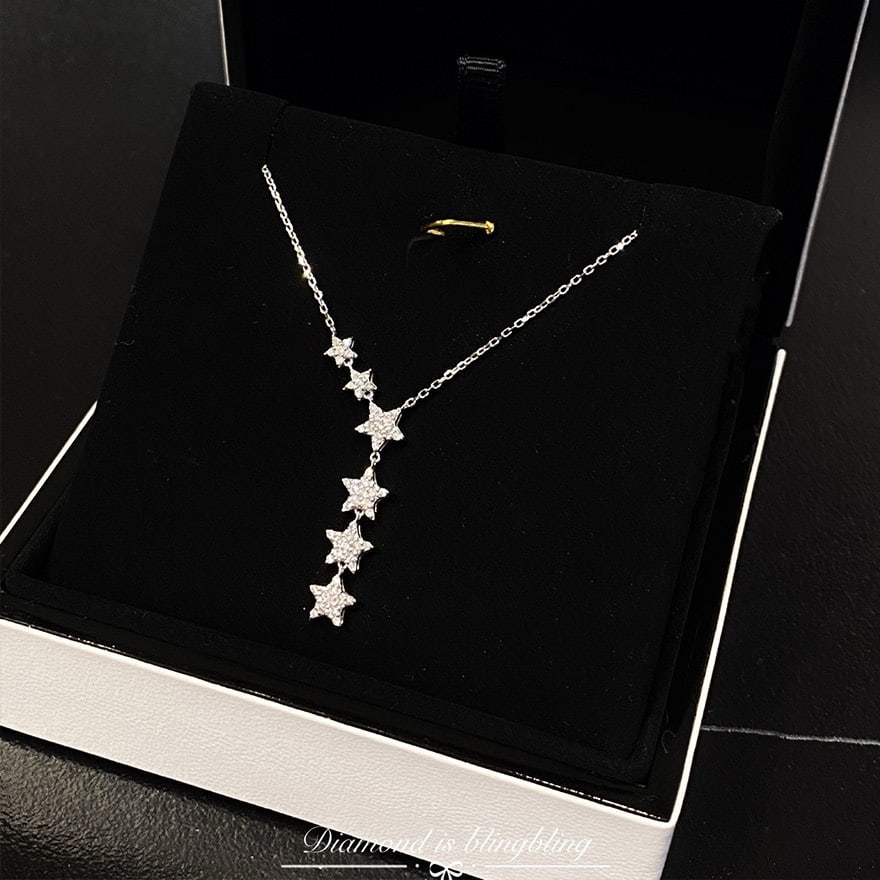 14k Gold 0.20 Ct Natural H Diamond Necklace: Ref:231121123 // gold content:14k gold // main gemstone:diamond // shape:round // carat weight:0. 20ct // clarity grade:vs-si // color:h // treatment:natural // cut grade:g // Condition: NewLow