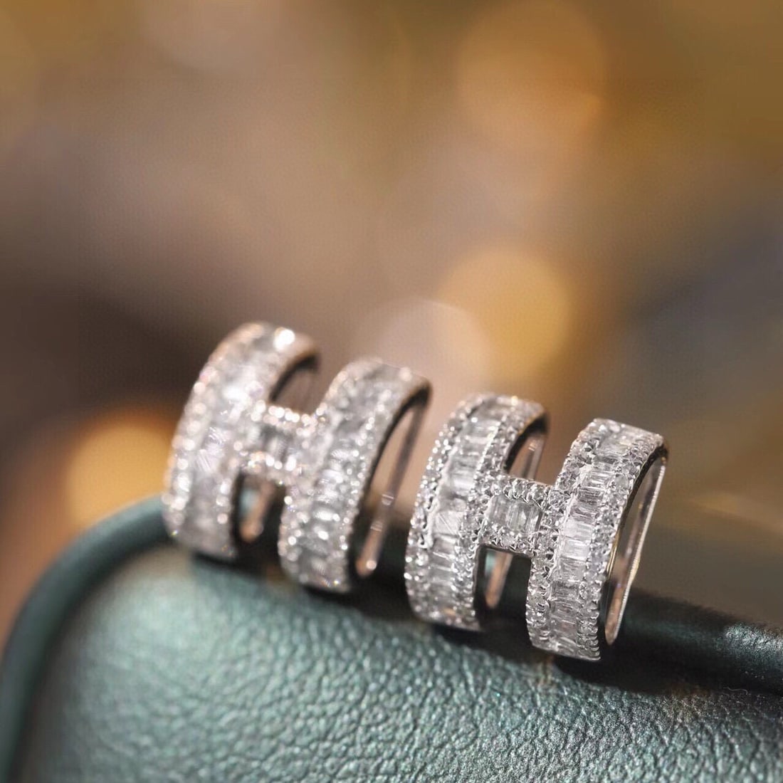 14k Gold 0.50 Ct Natural H Diamond Earrings - 8