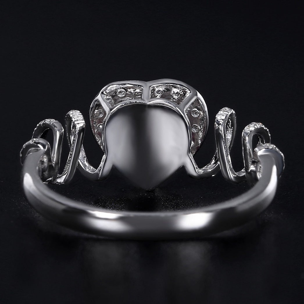 14k Gold 1.06 Ctw Natural Ruby & Diamond Ring - 4