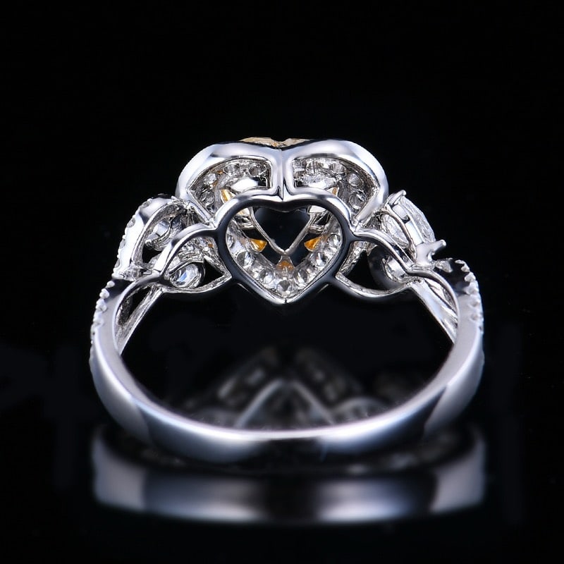 14k Gold 2.03 Ctw Natural Sapphire & Diamond Ring - 5