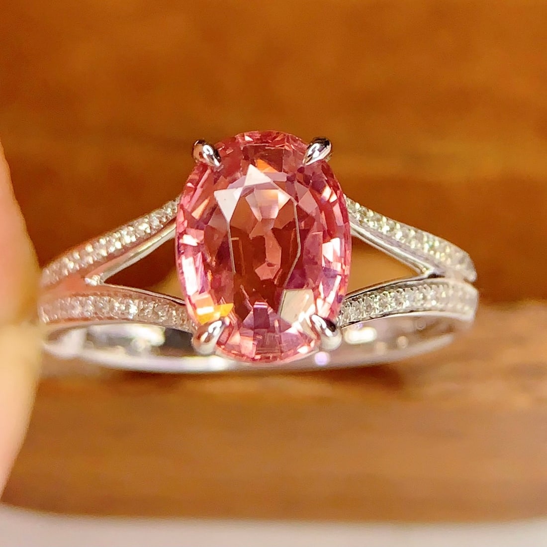 14k Gold 2.9 Ct Natural Tourmaline & Diamond Ring - 2